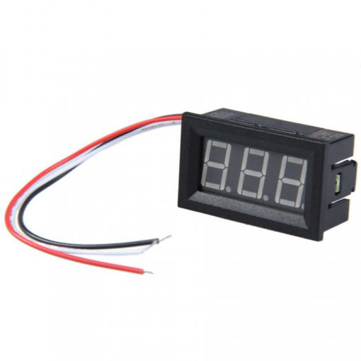 Dijital Panel Voltmetre DC 0-100 V resmi 1
